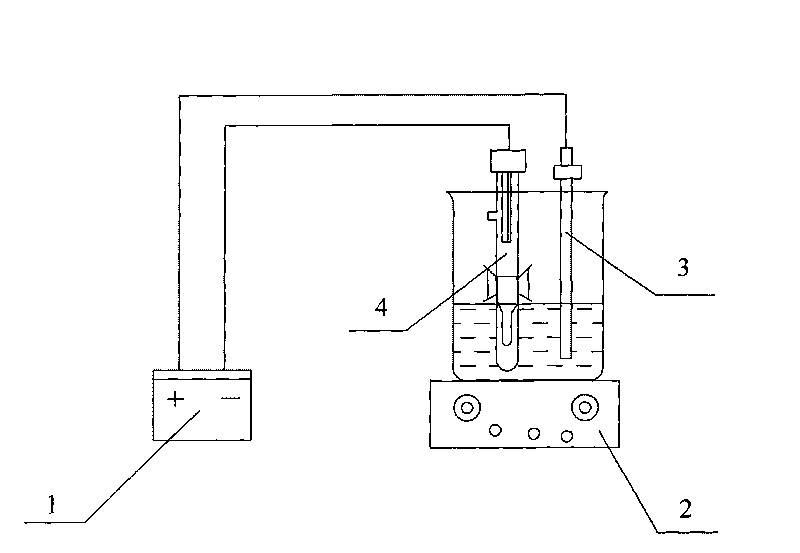 Determination method for chloride ions of foods