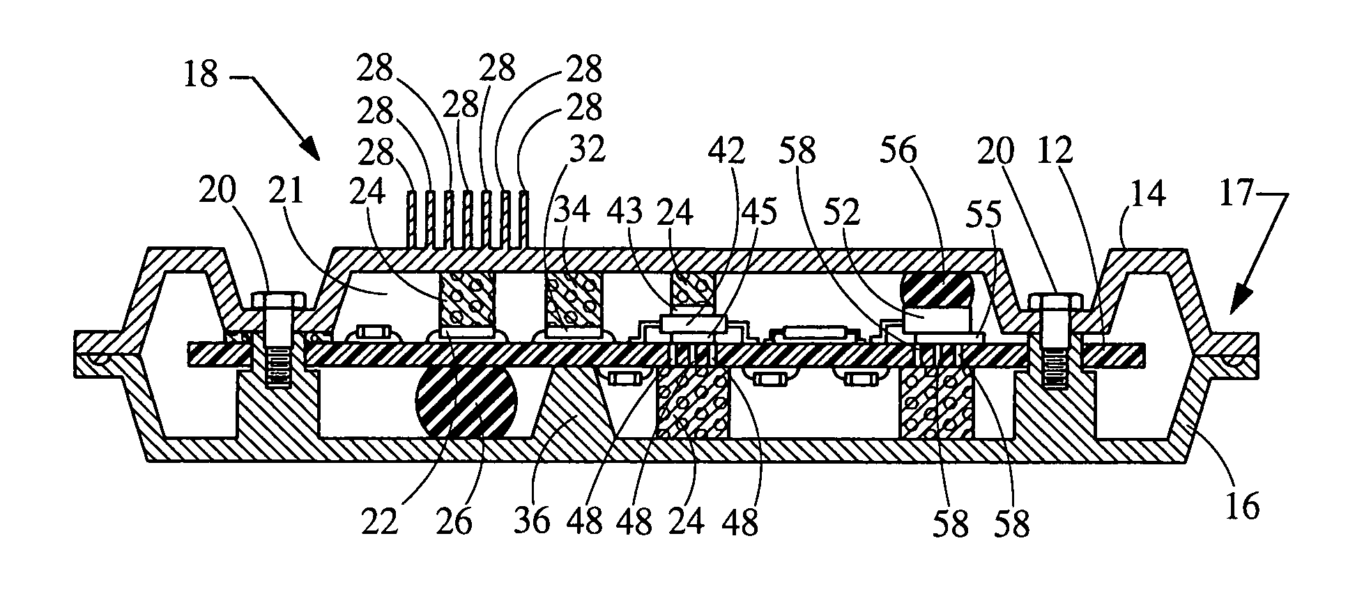 Liquid cooled metal thermal stack for high-power dies