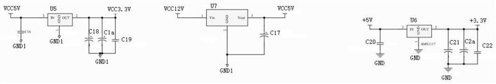 Main control board circuit of full-automatic pancake baking machine