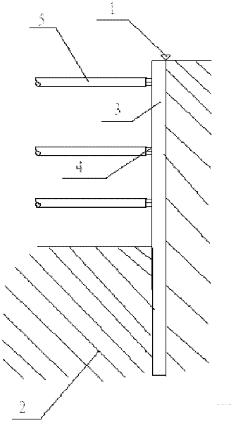 Method for bracing foundation pit by using steel box piles