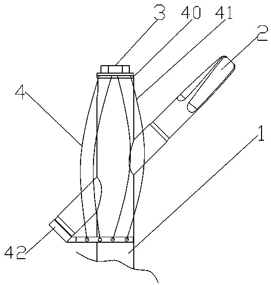 Bundling and fixing device based on proximal femoral nail antirotation (PFNA) system