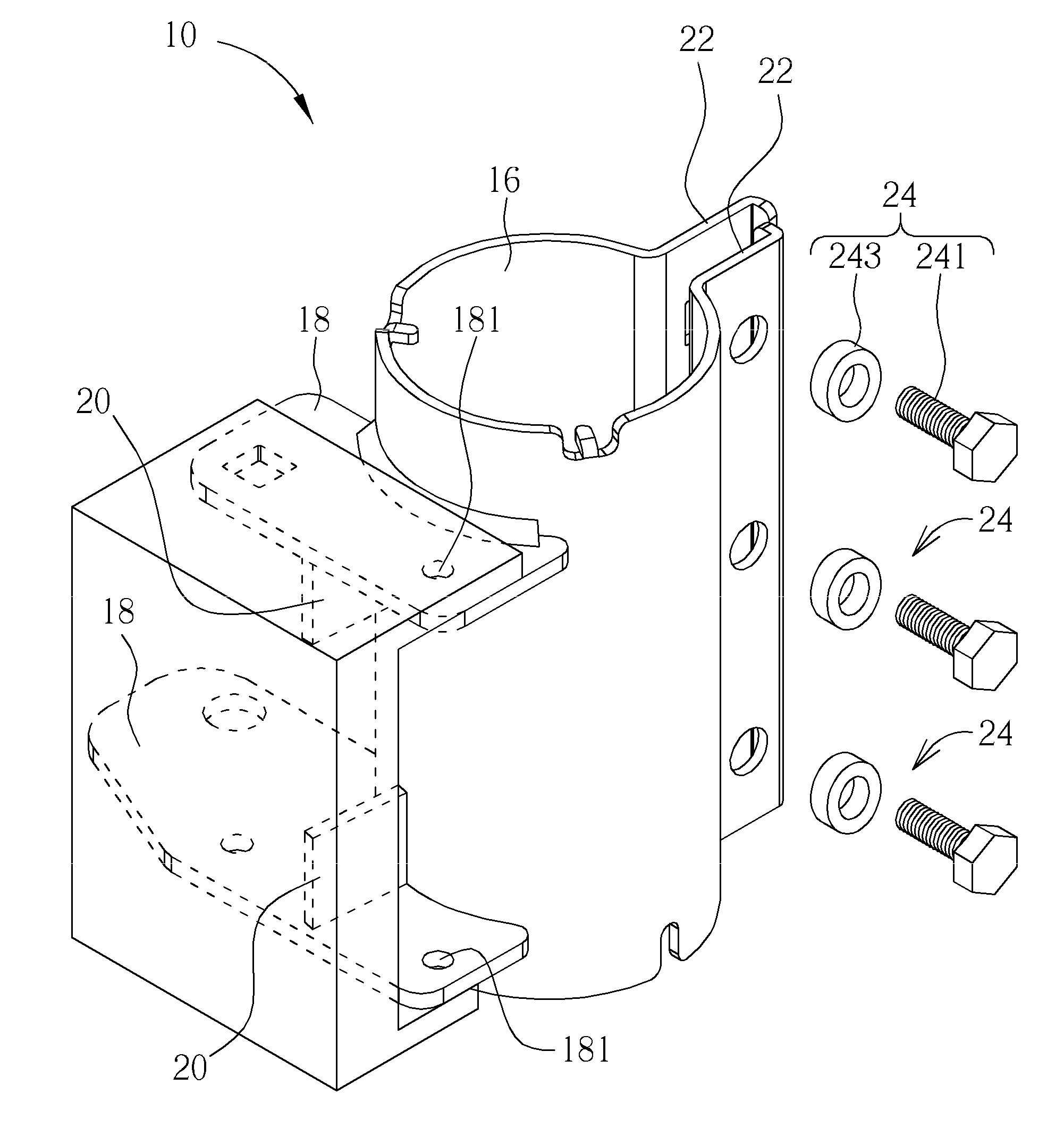 Clamp structure