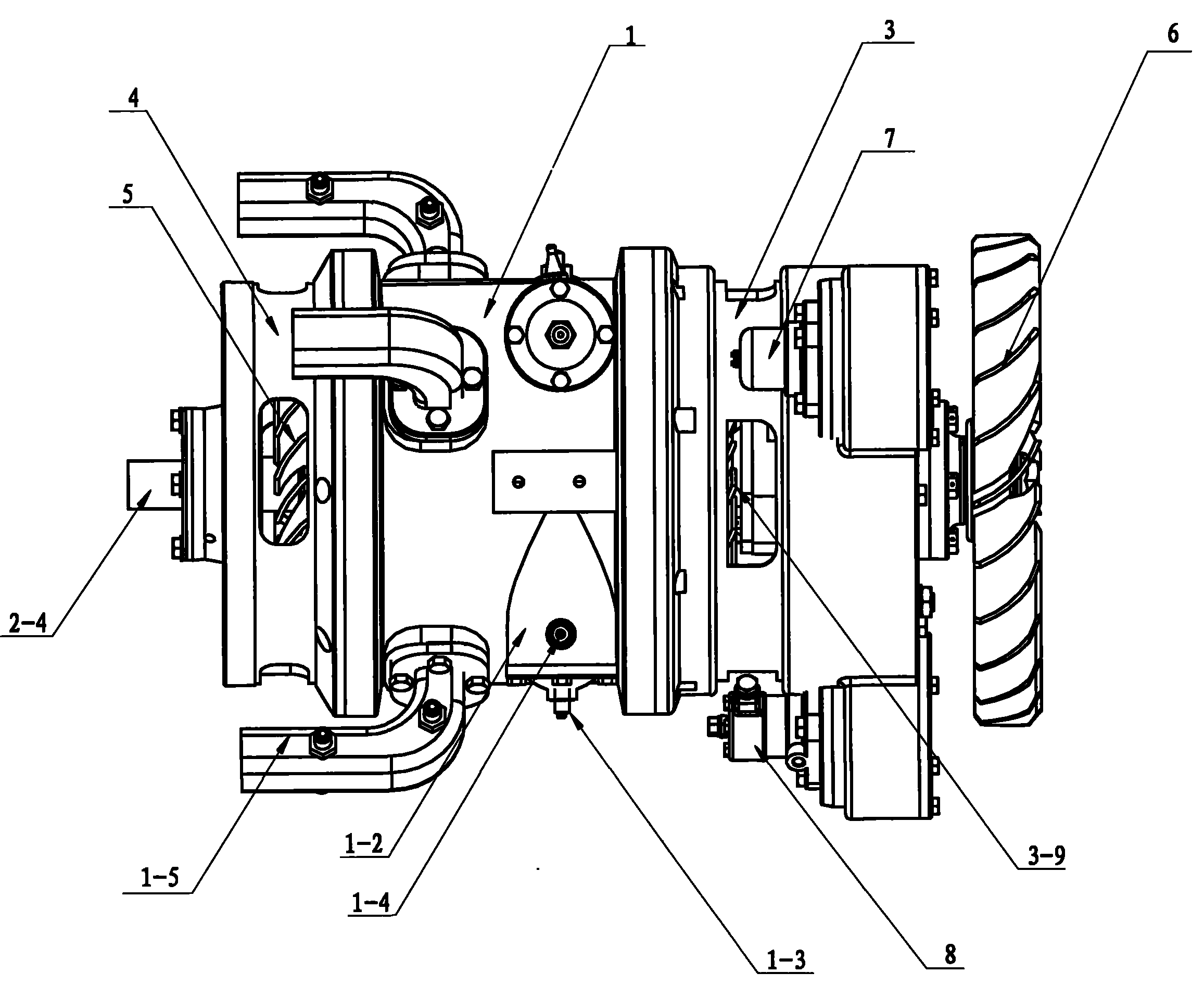 Side combustion type rotor internal combustion engine