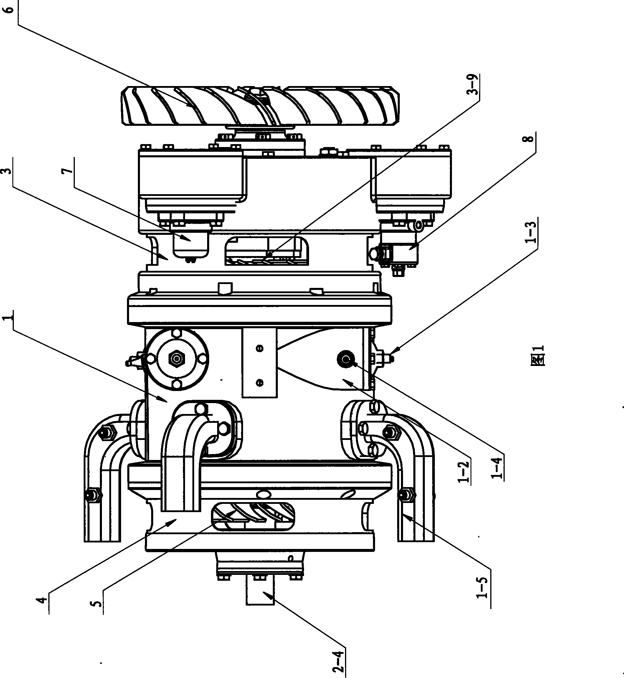 Side combustion type rotor internal combustion engine