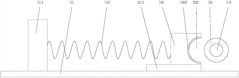 Device for acceleration test of slope