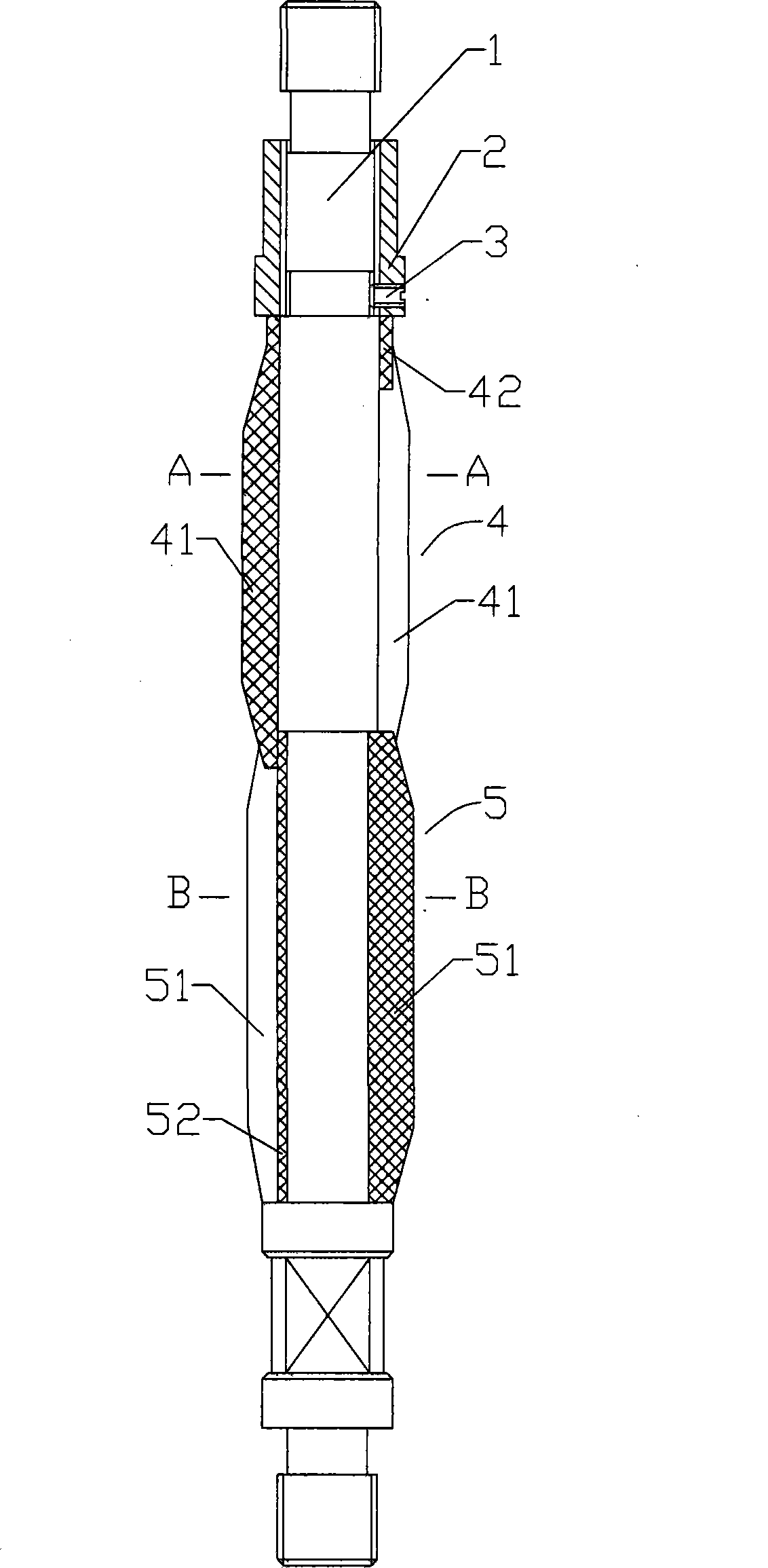 Pumping-improvement centralizer of pumping rod