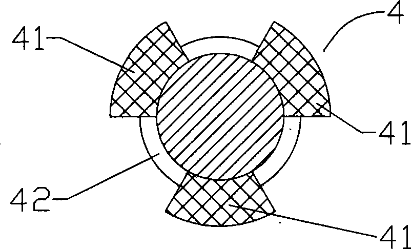 Pumping-improvement centralizer of pumping rod