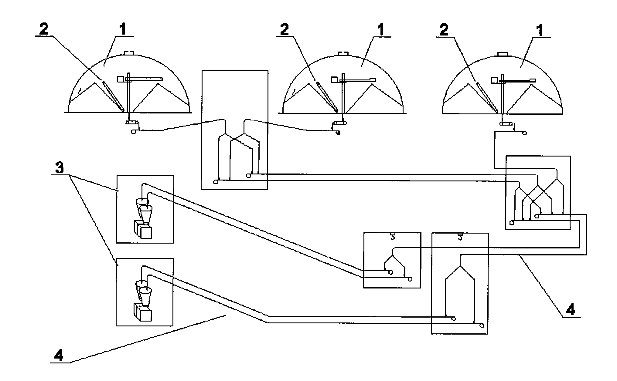 Fixed-point quantitative automatic loading method of bulk sulfur