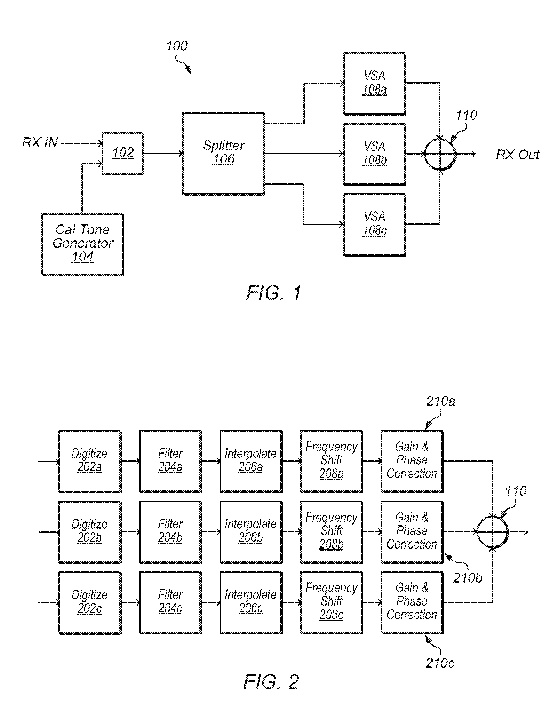 Spectral stitching method to increase instantaneous bandwidth in vector signal analyzers