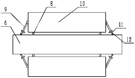 Building height adjustment support device