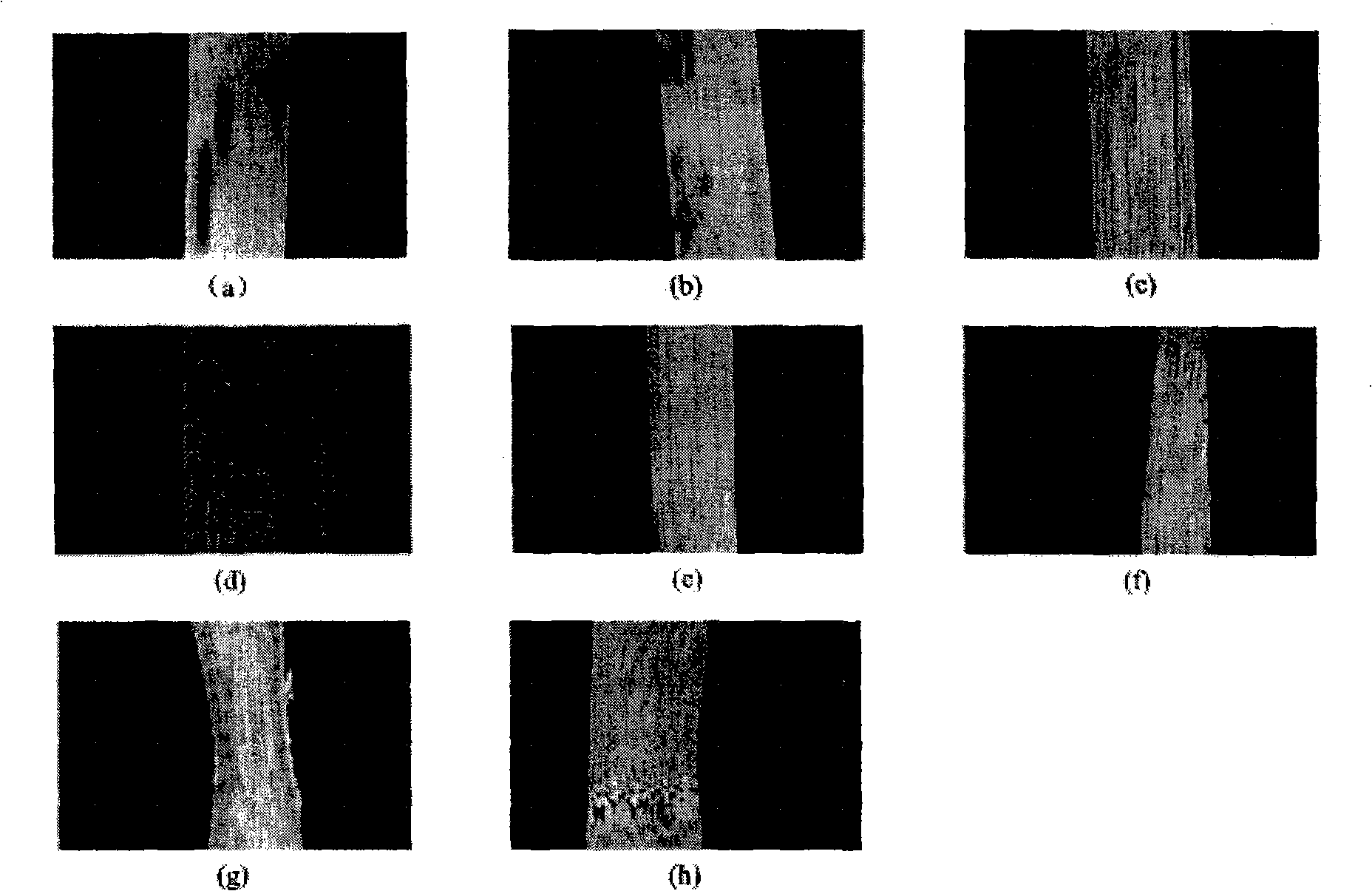 Bamboo strip defect on-line detection method based on machine vision