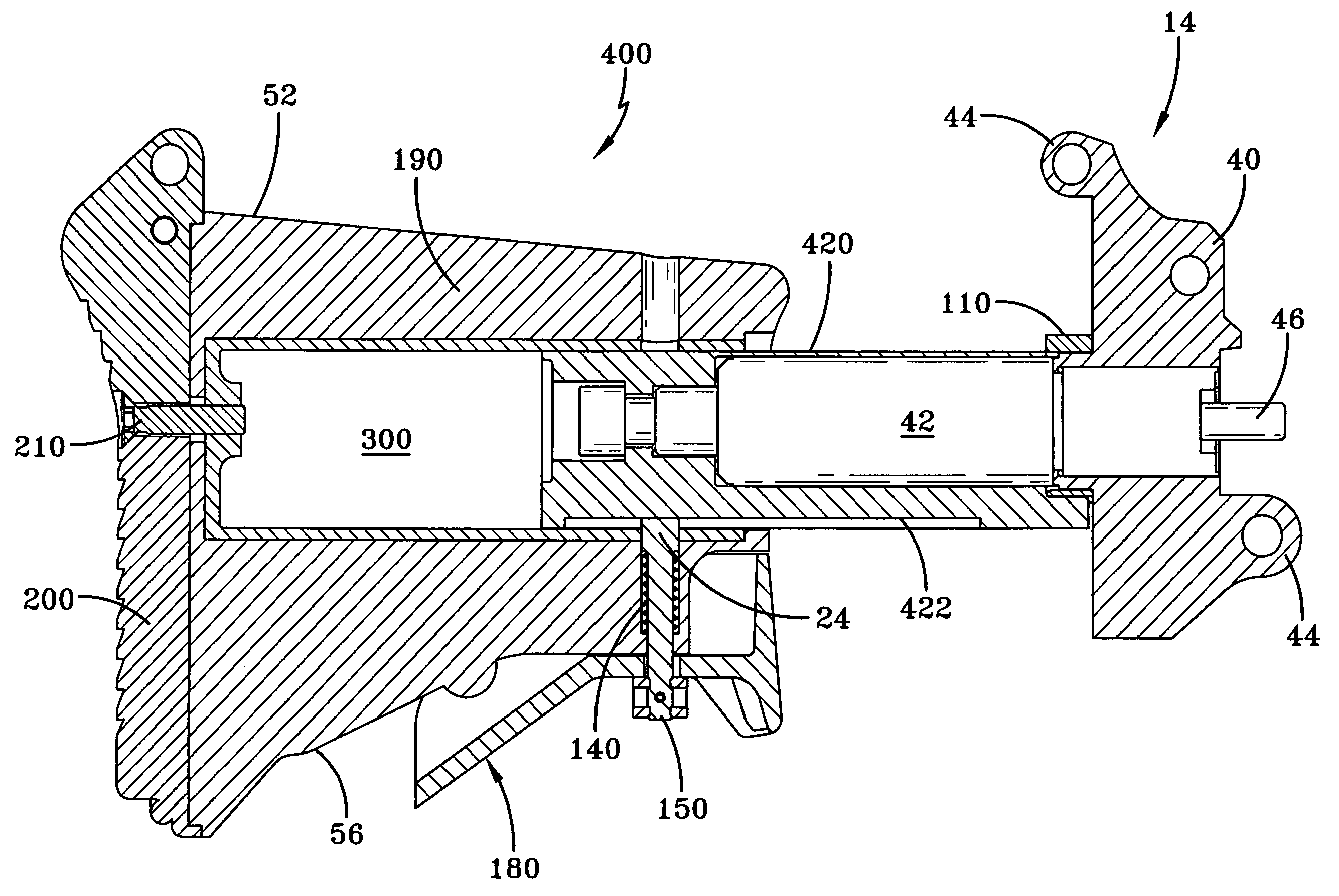 Collapsible buttstock for firearm