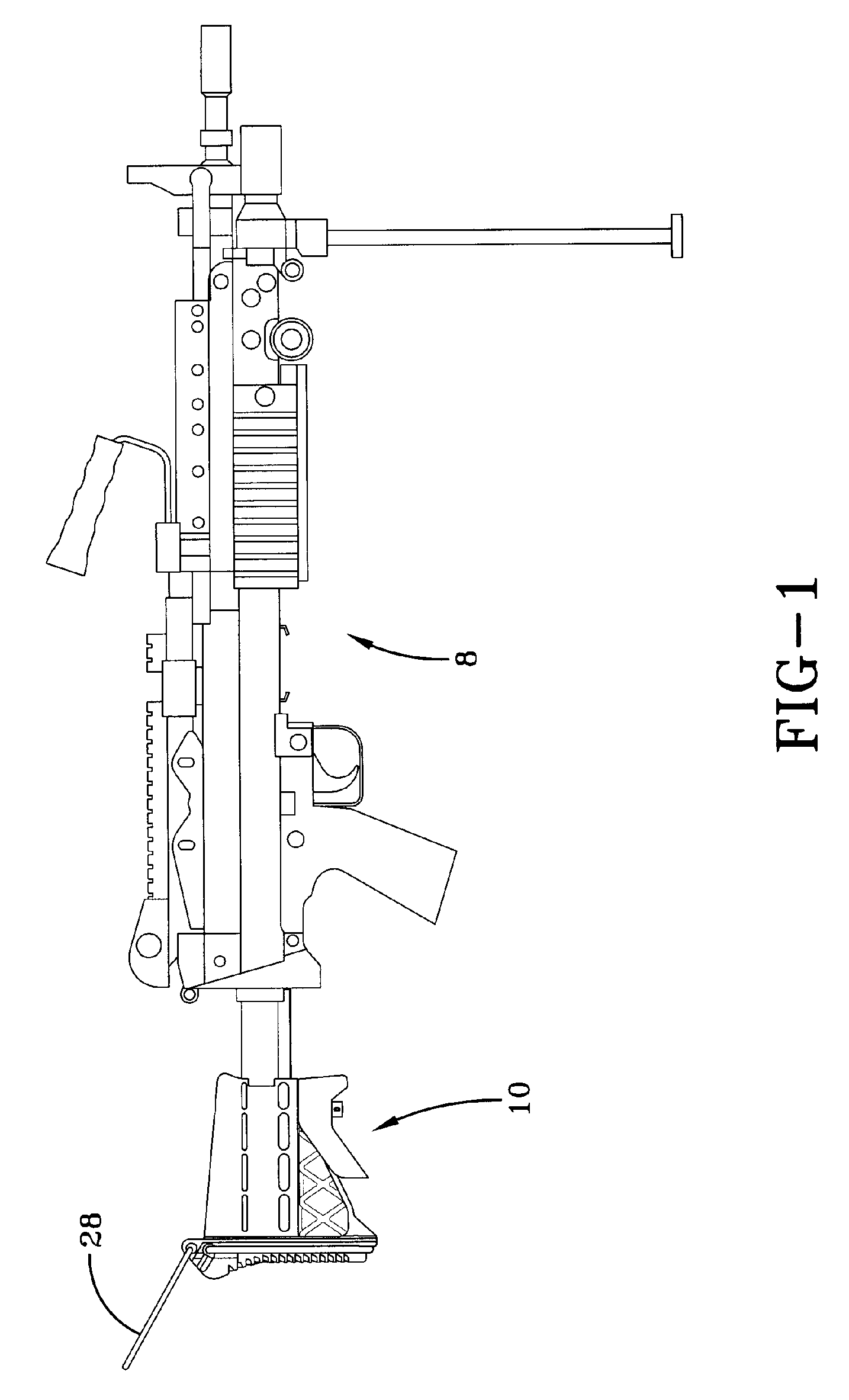 Collapsible buttstock for firearm