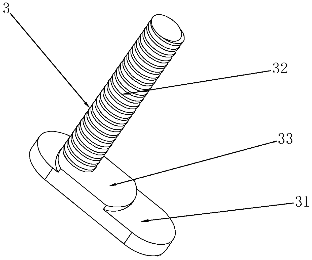 Method for connecting external parts of closed case and bolts used in the method