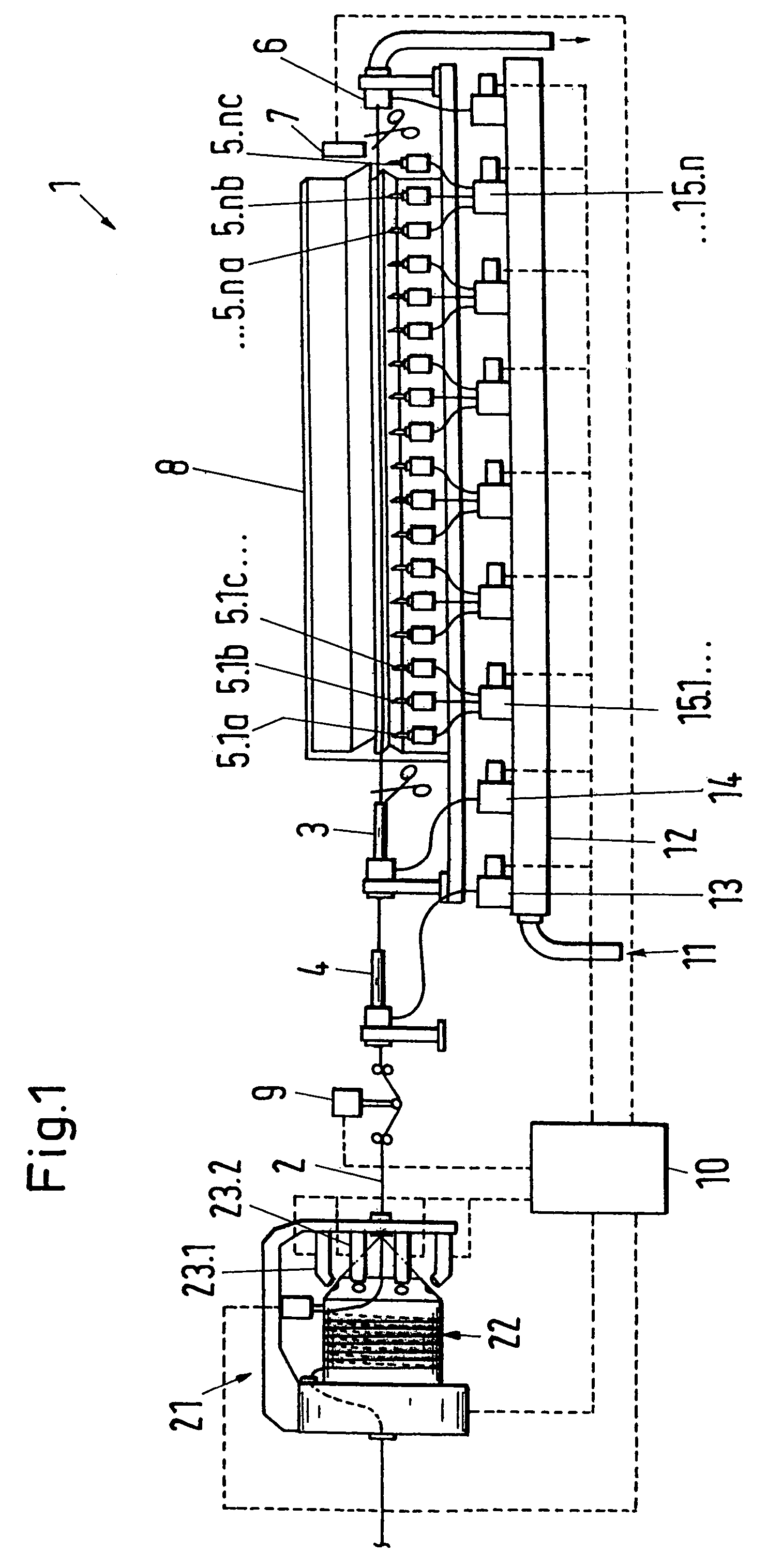 System and method for inserting a weft thread