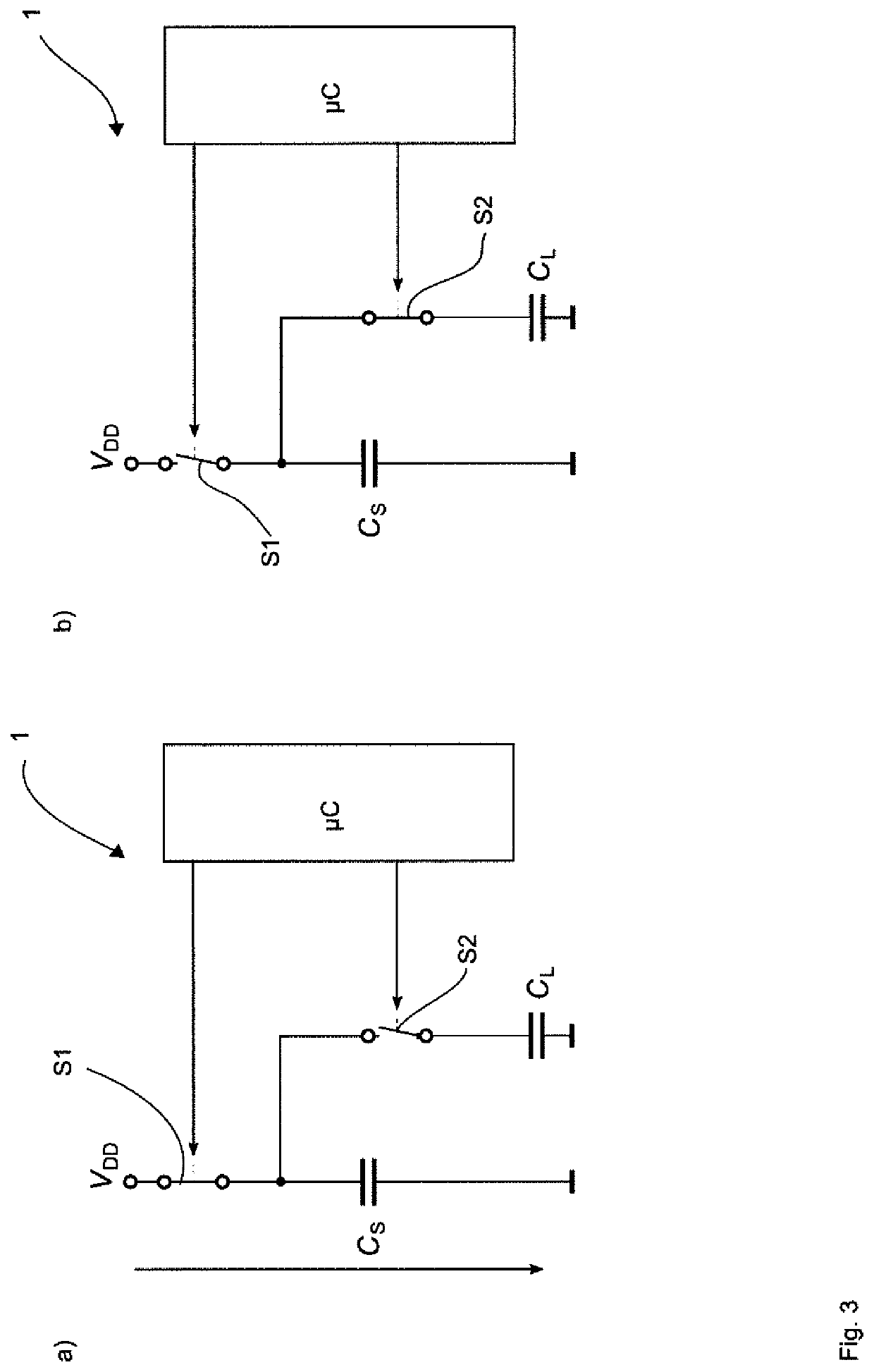 Method for evaluating a capacity value of a capacitive sensor electrode