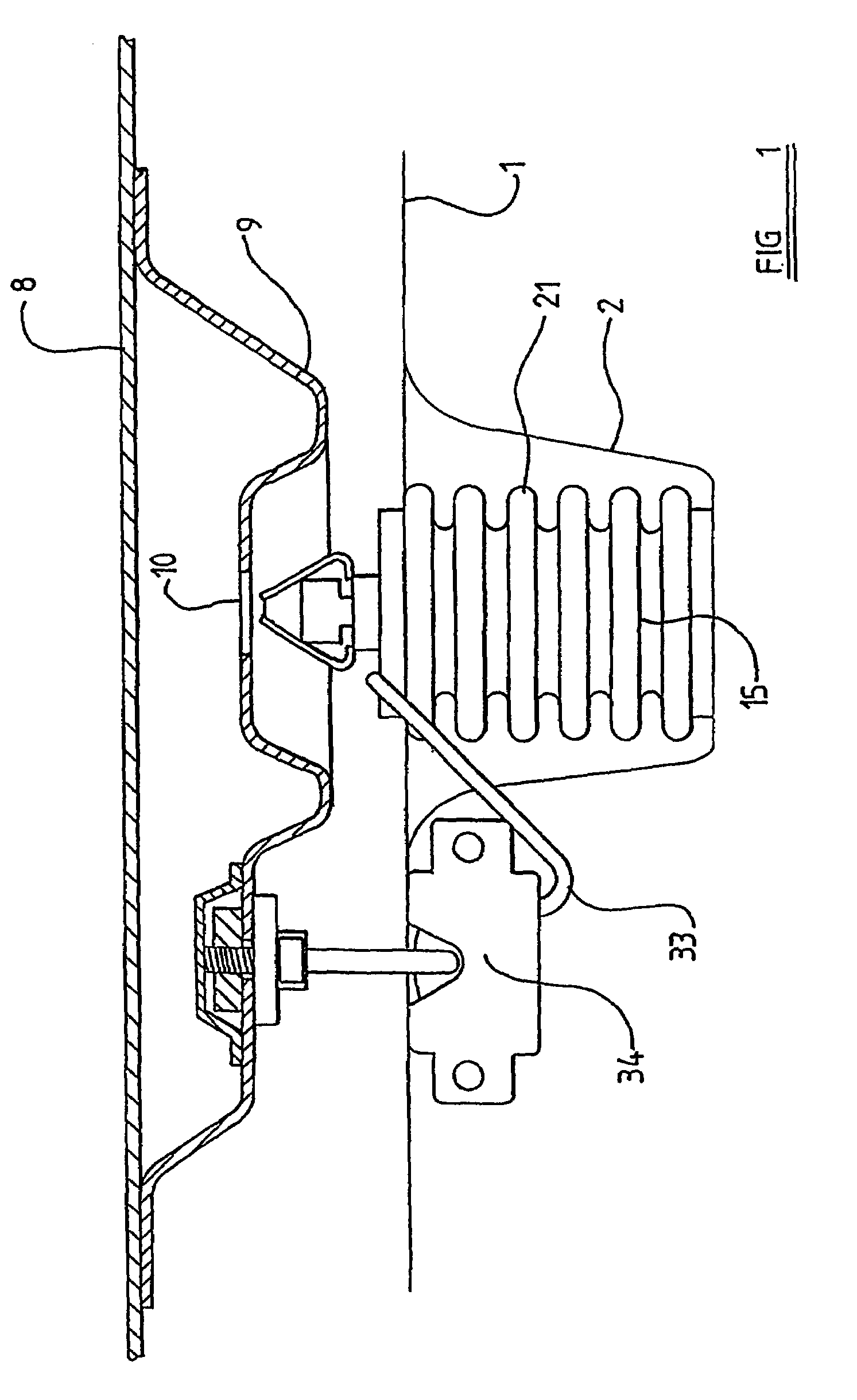 Safety arrangement for a vehicle