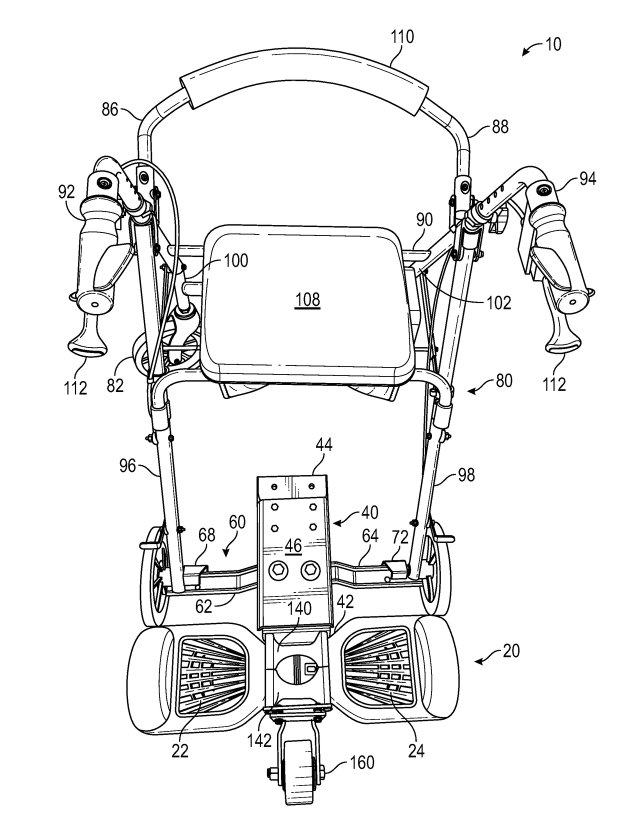 Self-propelled walker