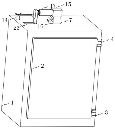 A cardboard drying device for paper product processing