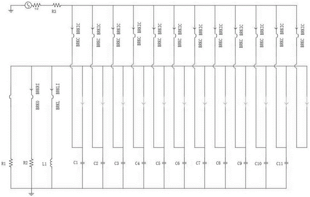 Universal testing system and method of line selection apparatus of low-current grounding system