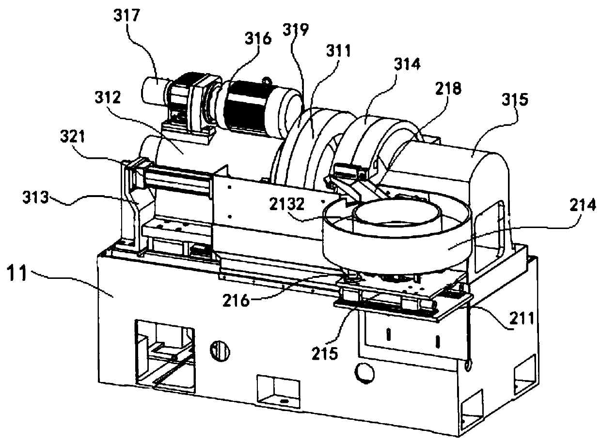 Ball grinding machine for steel balls