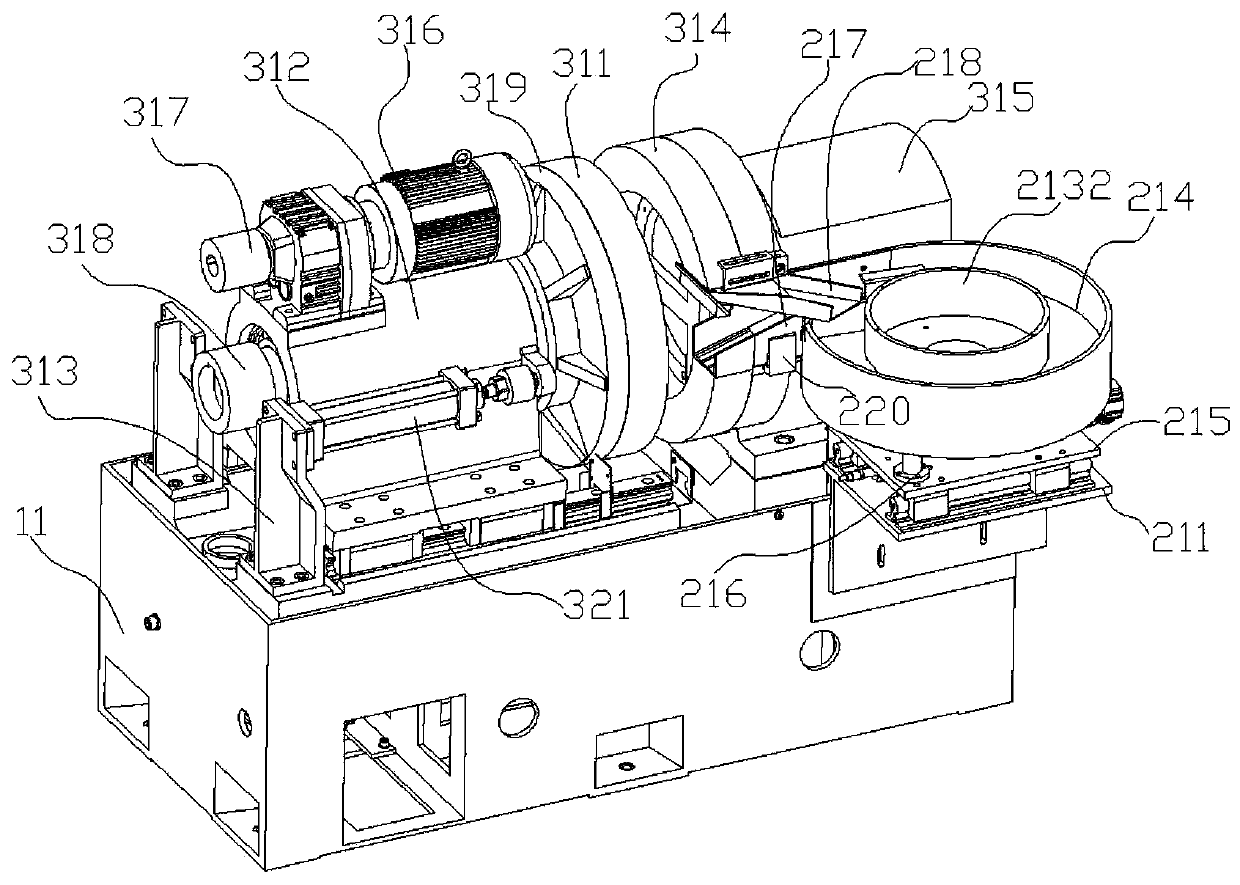 Ball grinding machine for steel balls