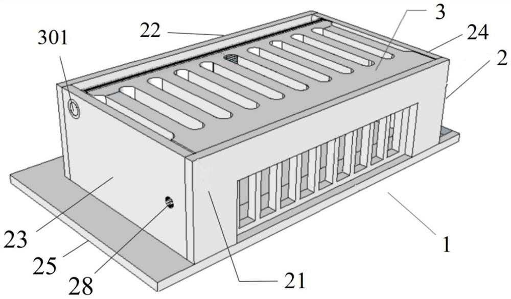 Bridge floor drainage system