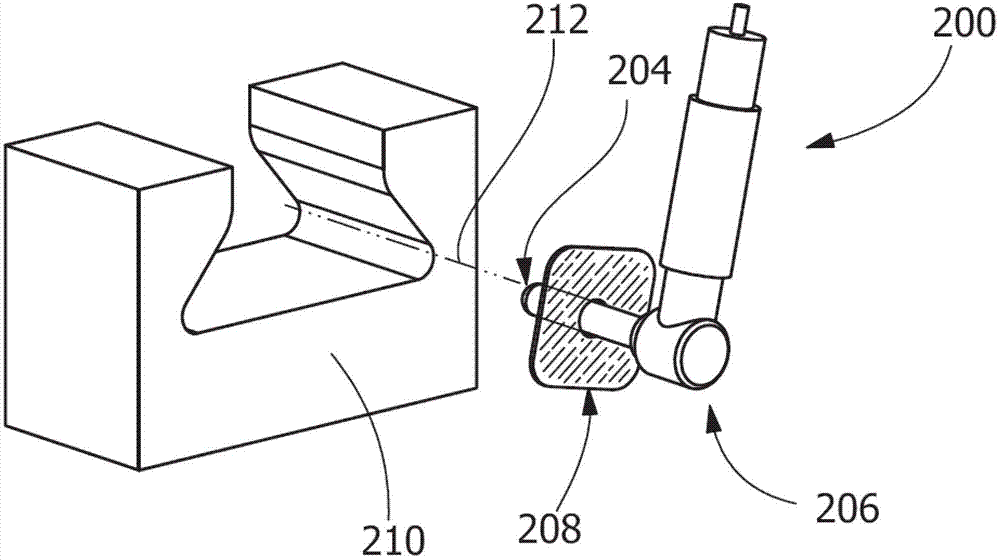 Process of repairing a component, a repair tool for a component, and a component