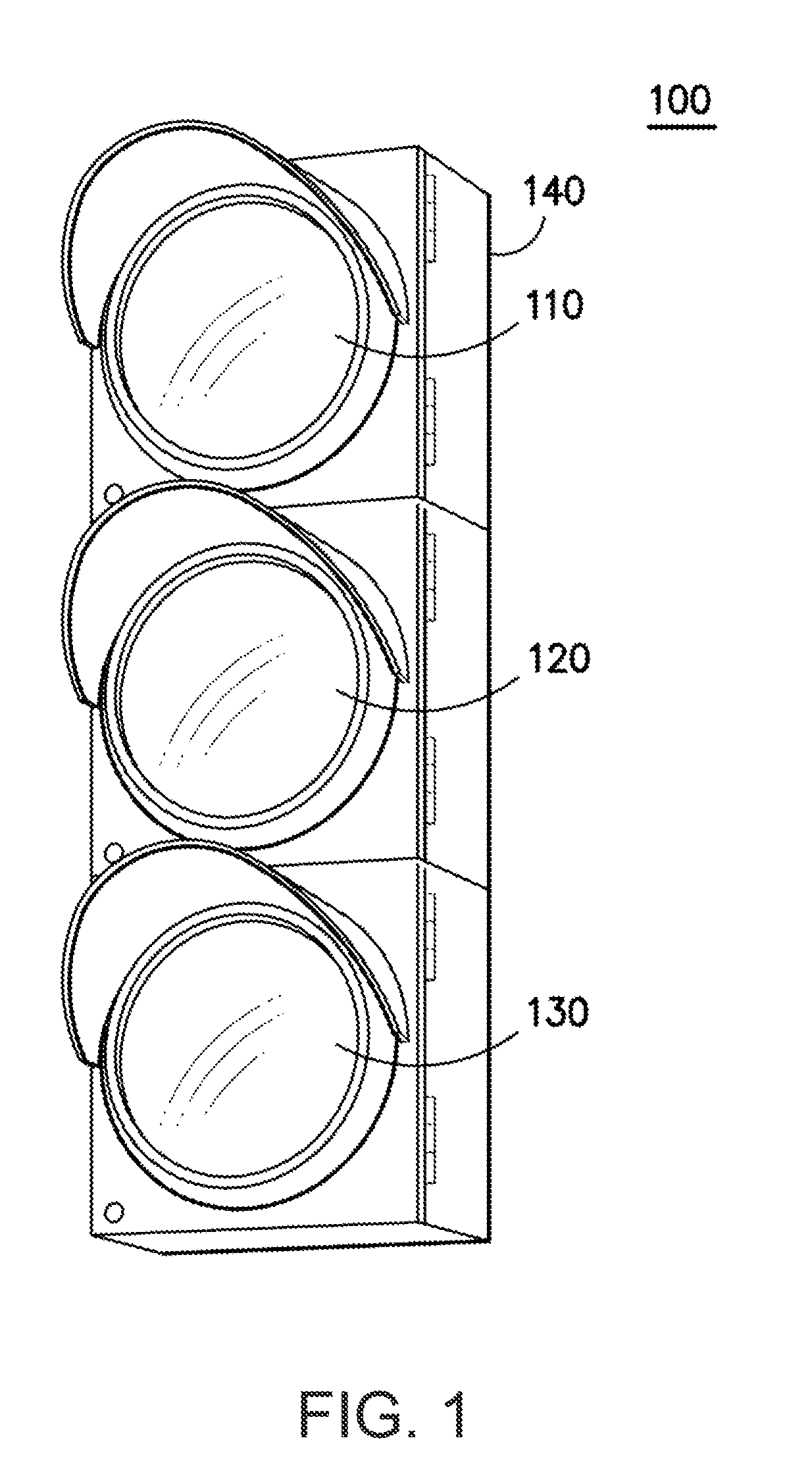 LED traffic lamp control system