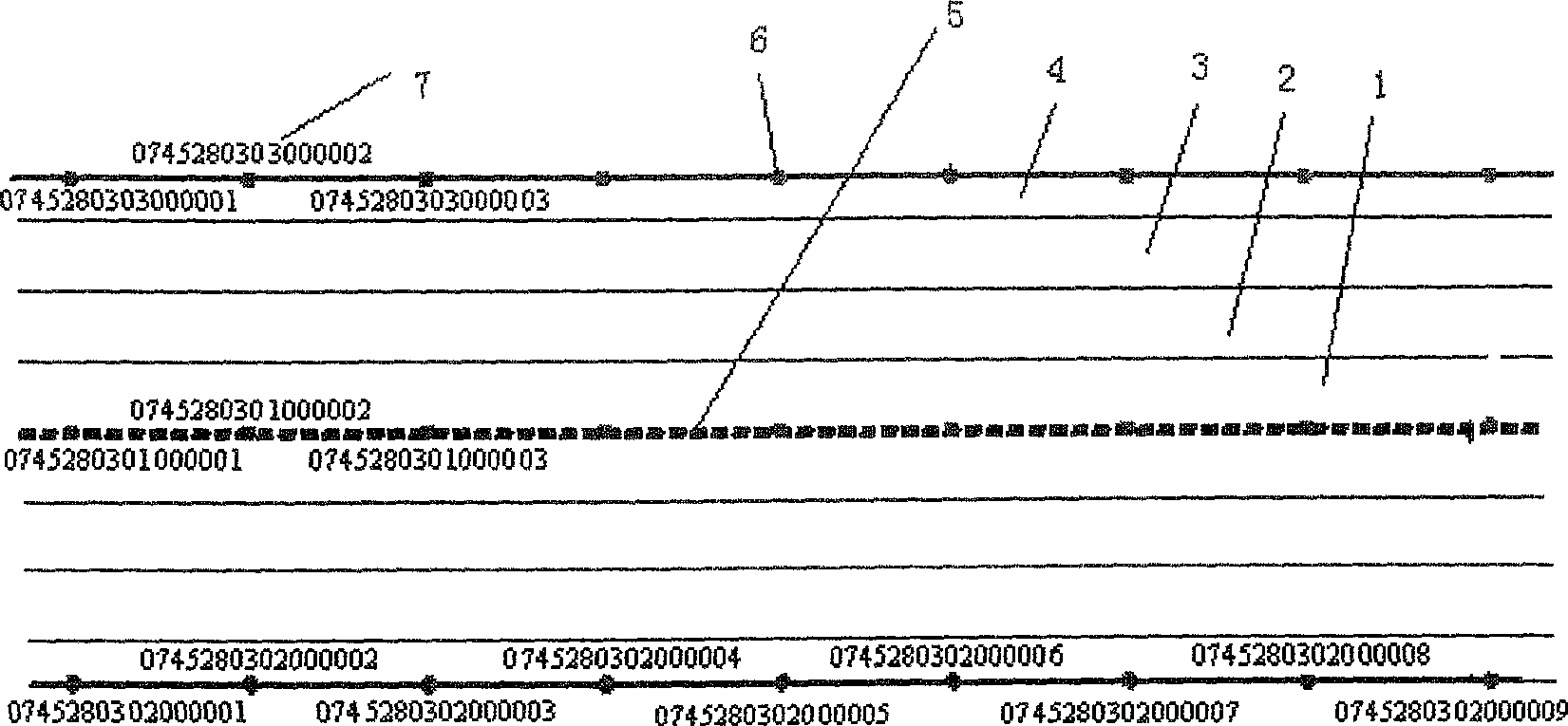 Real-time testing system and method for speed and relative position of vehicle on expressway