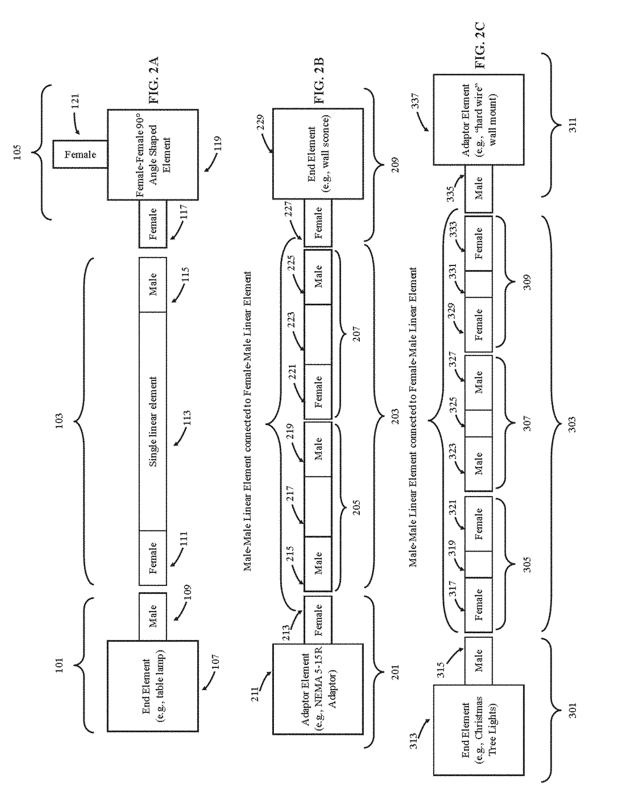 System and Articles of Interchangeably Connectable Pre-Wired Segments