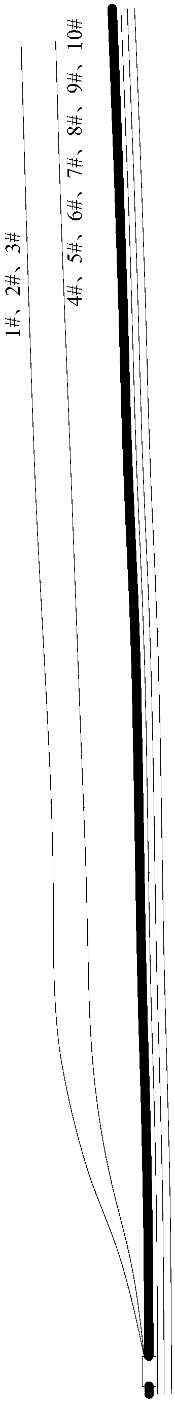 Directional long-hole group for gas extraction and construction method of directional long-hole