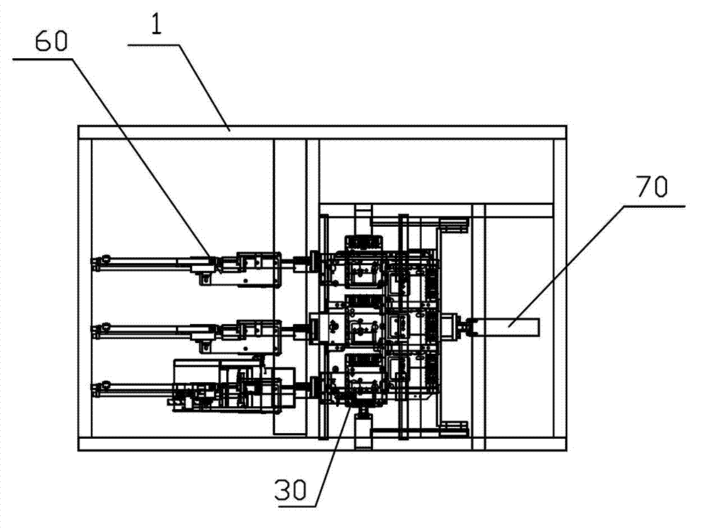 Labeling device of single-phase watt-hour meter and labeling method therefor