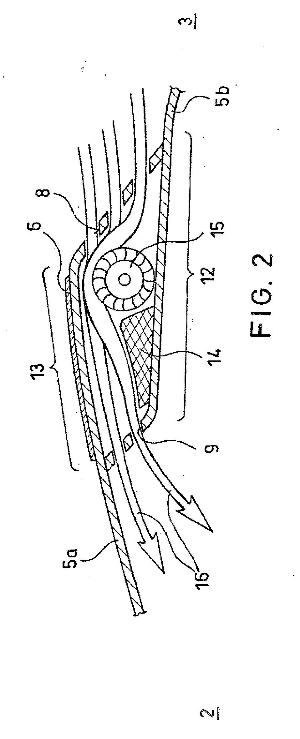 Roof with intergrated device for ventilating and cooling a motor vehicle passenger compartment