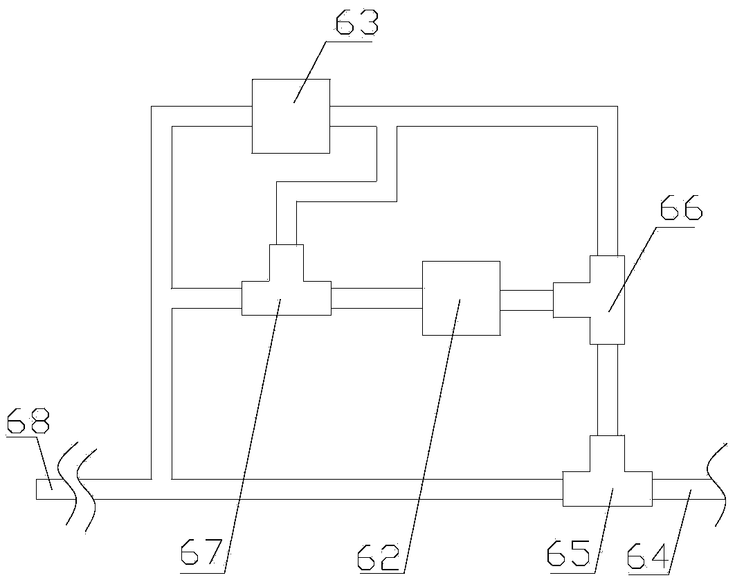 Temperature humidity linkage type transformer cabinet