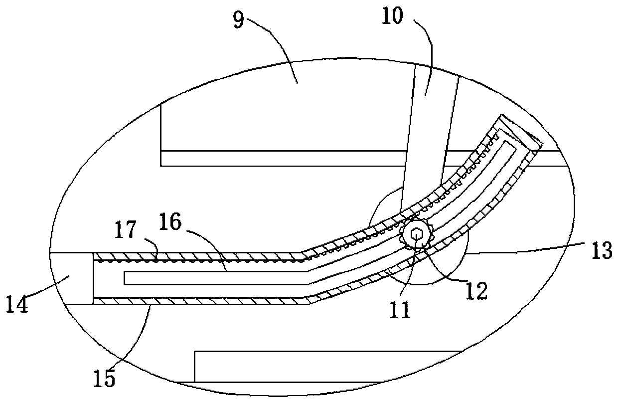 Leveling device used for fireproof coiled material cutting