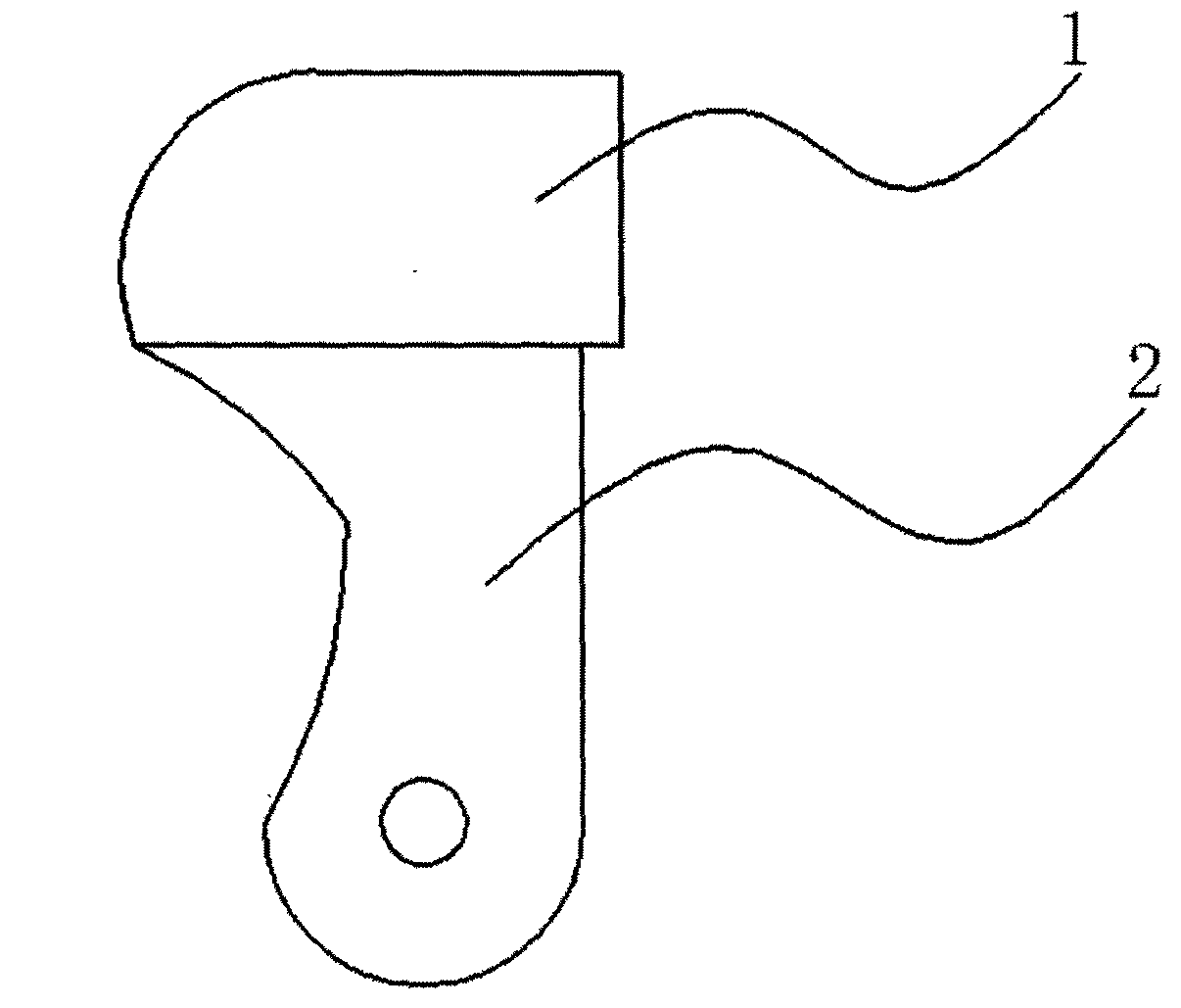 Bi-metal hammer head and casting process thereof