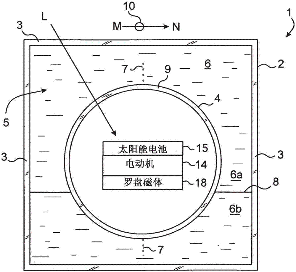 Pressure equalization structure and motor improvement for fluid-immersed self-rotating displays