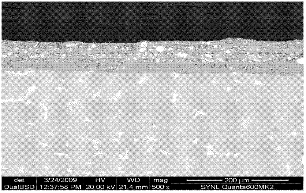 Magnesium alloy surface micro-arc oxidation nanometer self-assembly metal ceramic coating and preparation method thereof