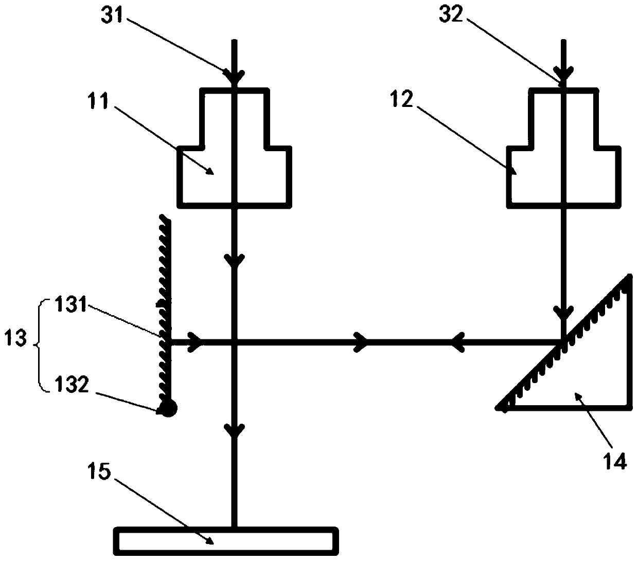 Auxiliary camera module and camera device with auxiliary camera module