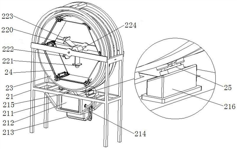 Automatic circuit board flipping device