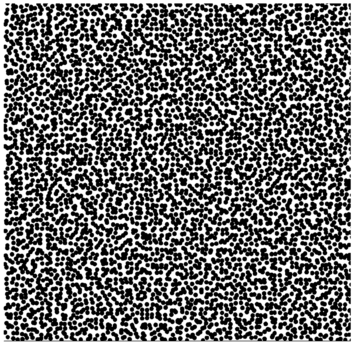 Micro-nano-scale speckle manufacturing method