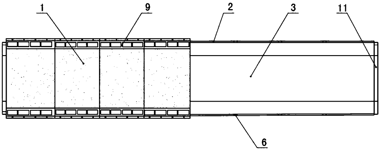 An assembled walkable channel