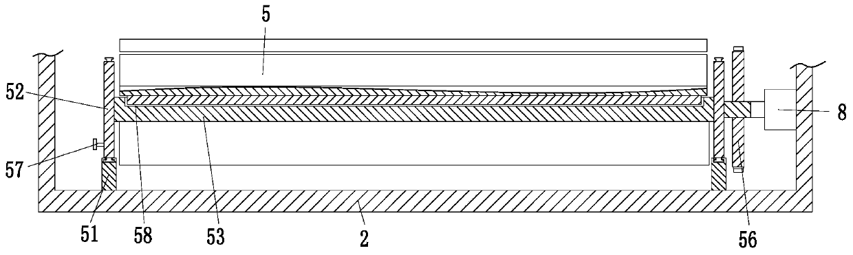 An internal dye extrusion equipment for textile gauze after dip-dyeing