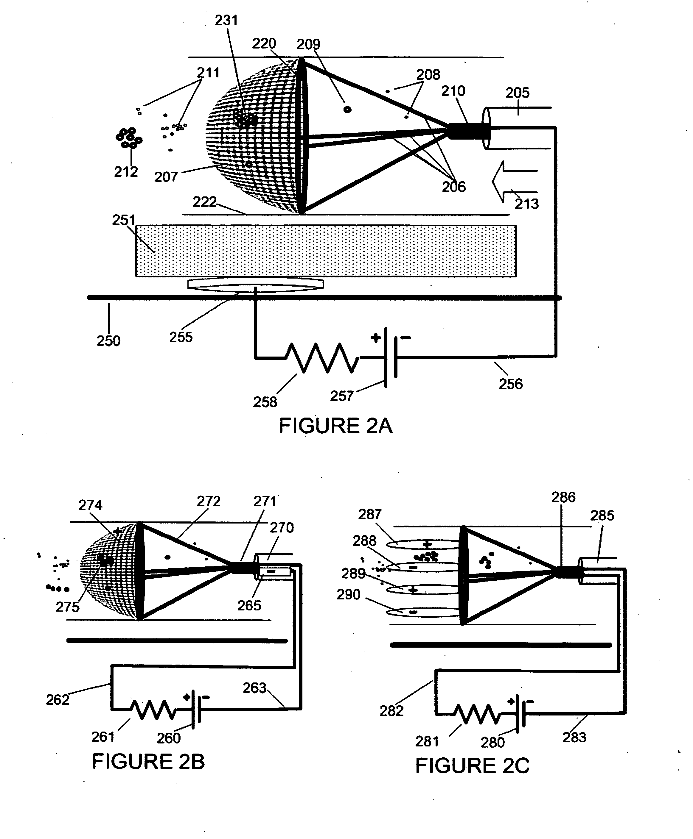 Electrostatic vascular filters