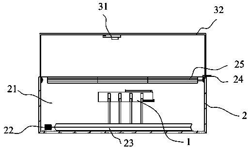 Dock area oil spilling simulation test device