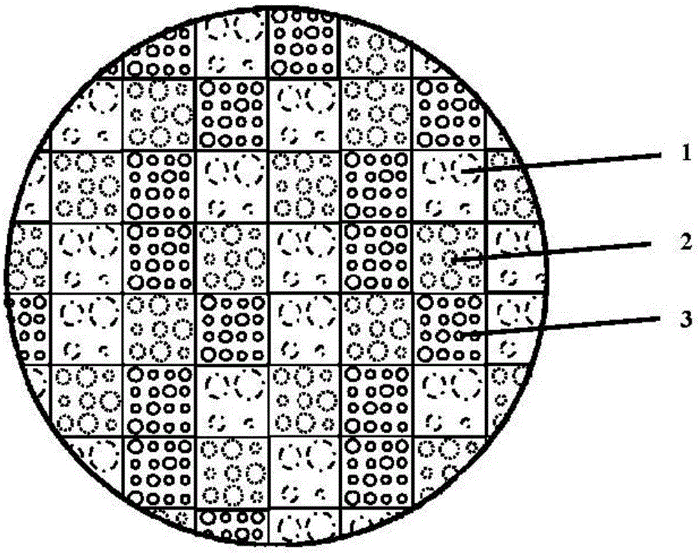 Method of constructing ultrathin color optical lens based on artificial microstructure super surface