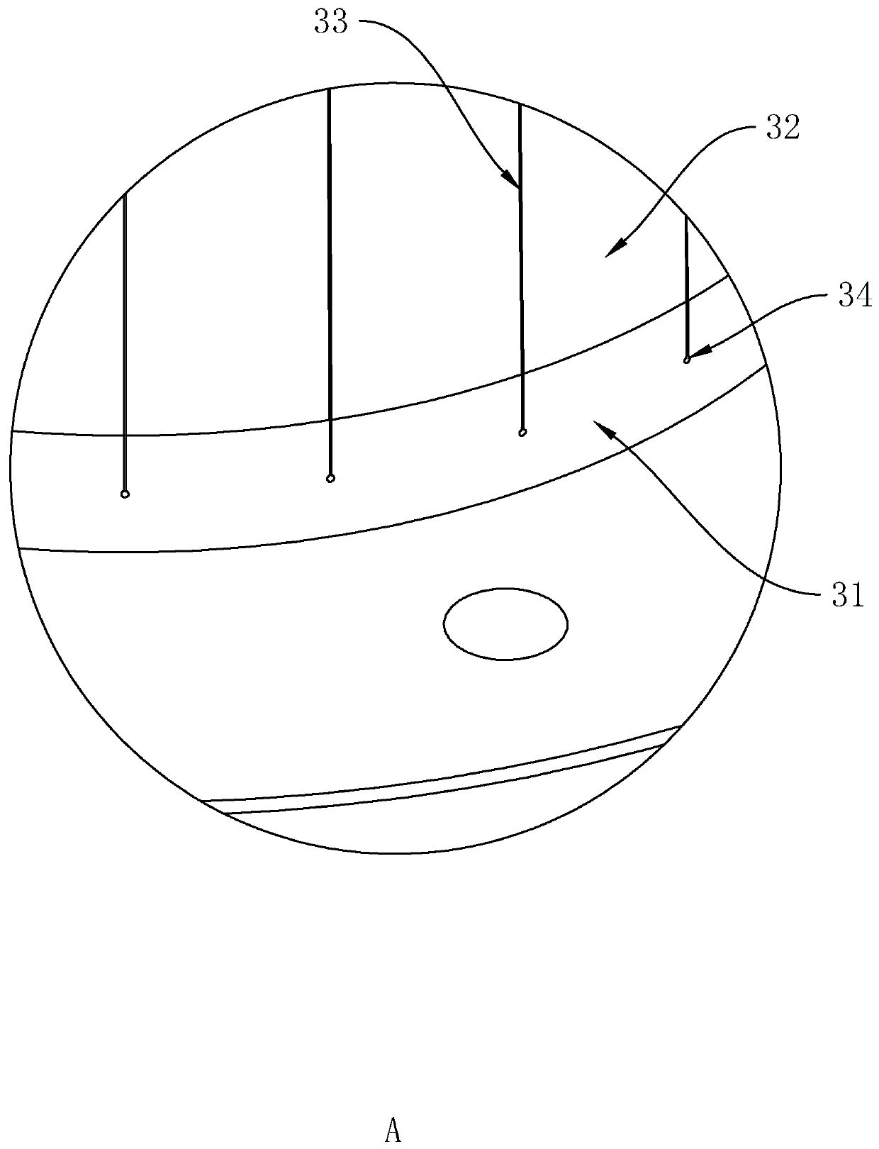 Mold for preventing cracking of castings