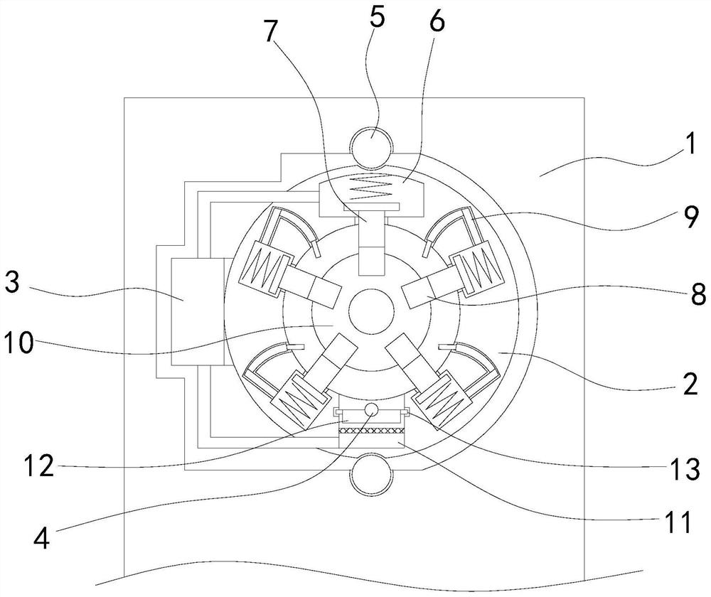 Pipe expanding device