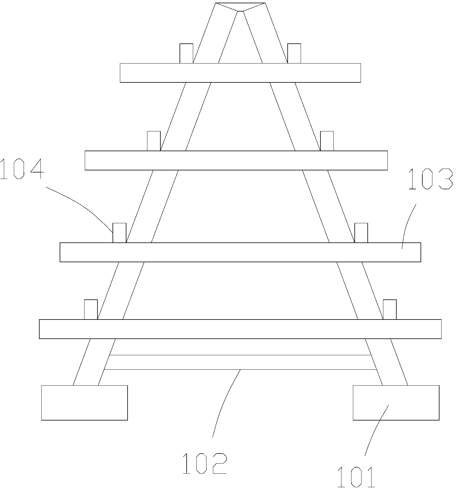 Three-dimensional combined type soilless culture device